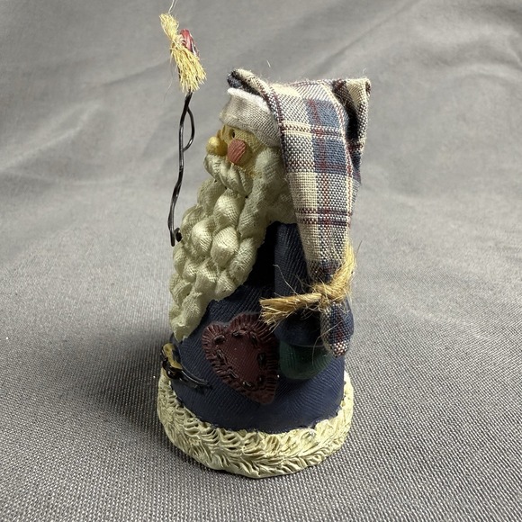 Vintage Santa Claus Figurine‎ with Tree Christmas Decoration - Picture 2 of 5